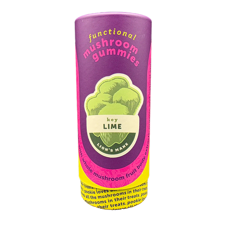 Pookie™ Lion's Mane Key Lime Gummies 40 pack