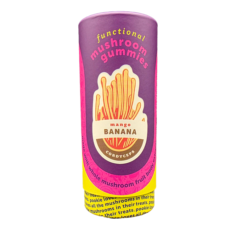 Pookie™ Cordyceps Mango Banana Gummies 40 pack