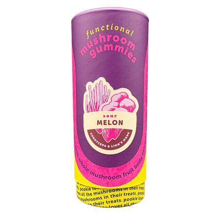 Pookie™ Cordyceps & Lion's Mane Sour Melon Gummies 40 pack