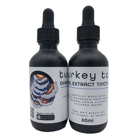 Turkey Tail Mushroom Tincture 2 oz