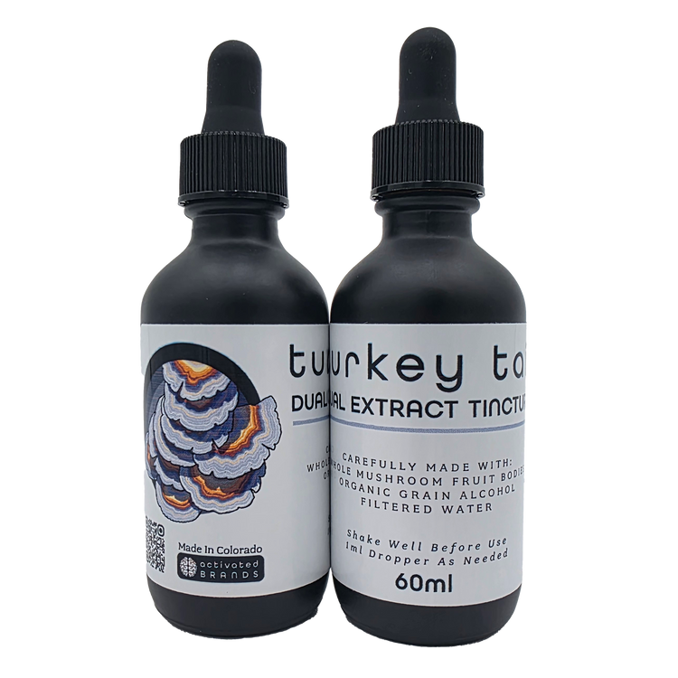 Turkey Tail Mushroom Tincture 2 oz