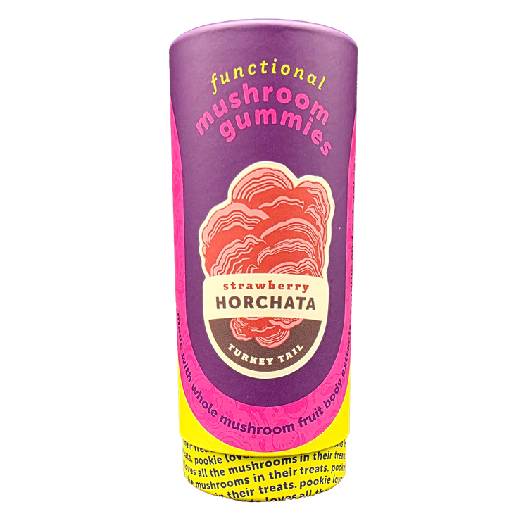 Pookie™ Turkey Tail Strawberry Horchata Gummies 40 pack